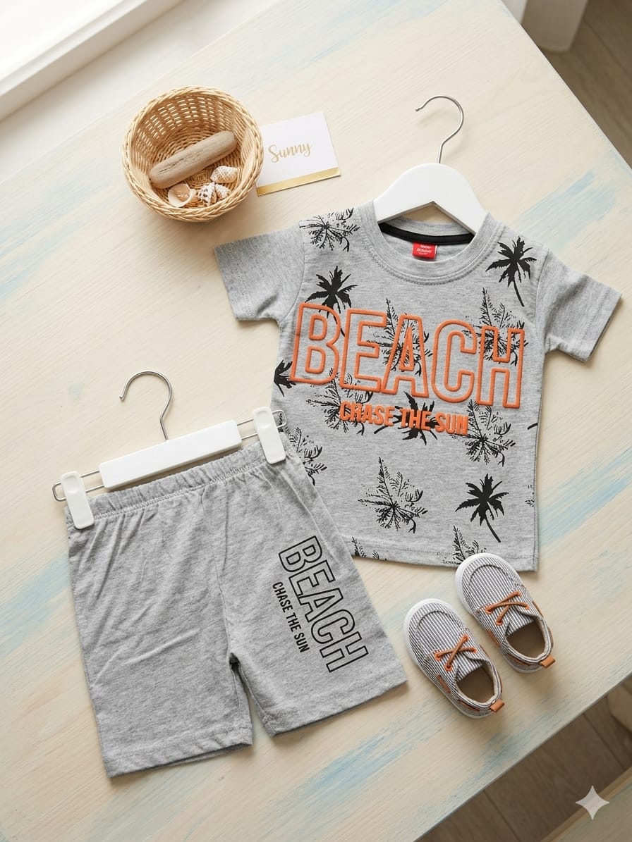 Color Polo Shirt Kids Summer Wear