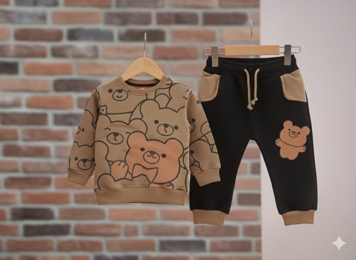 Boys Winter Cotton Fales Track Suit (1–10 Years)